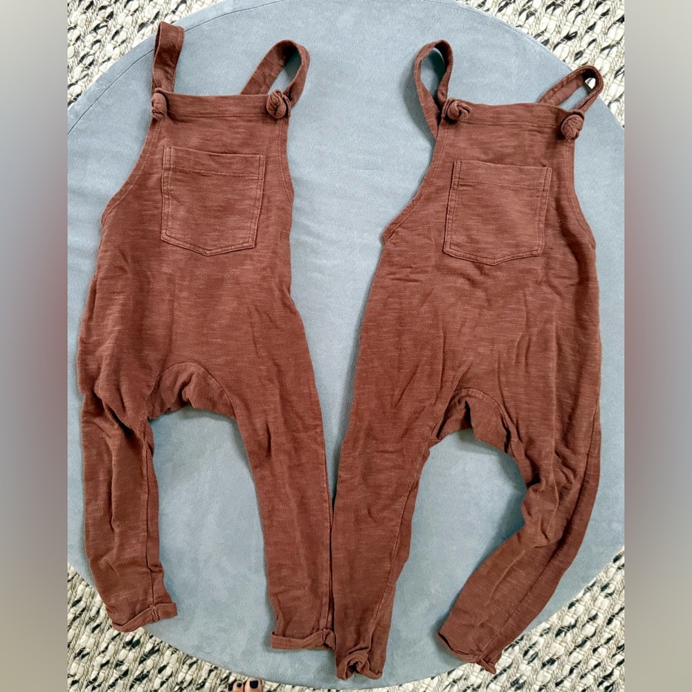 MINI MIOCHE Overalls 2!! Pairs BUNDLE (size 1/2, adjustable)